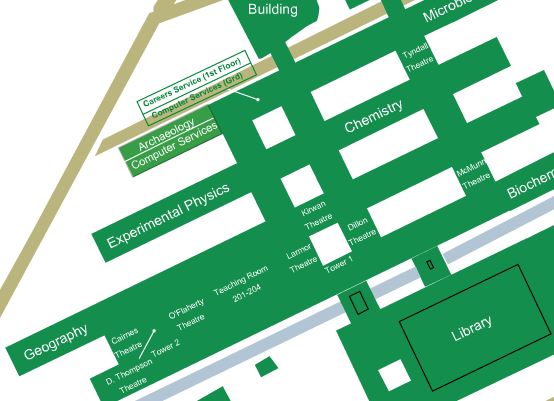 Archaeology - NUI Galway campus map